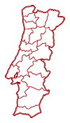mapa Portugal